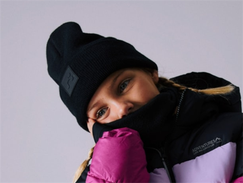 Name It black knit hat acrylic