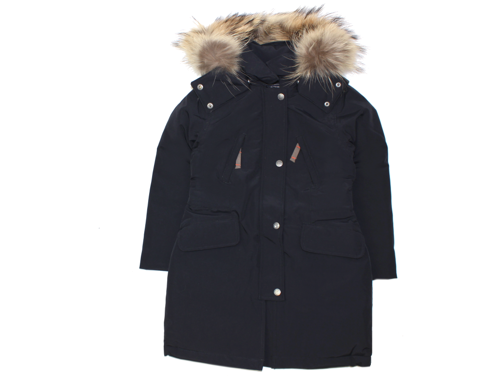 Buy Ver de Terre girl winter jacket black eskimo with down at MilkyWalk