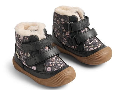 Wheat cognac winter boot Daxi with TEX
