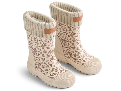 Wheat winter rubber boot snowdrops