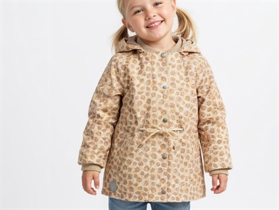 Wheat transition jacket Alba powder flowers