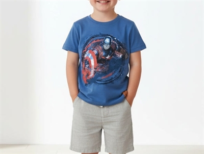 Wheat t-shirt Marvel Captain America blue horizon