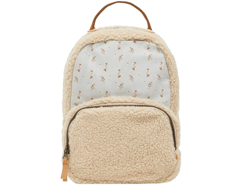 Lil Atelier rygsæk white pepper teddy