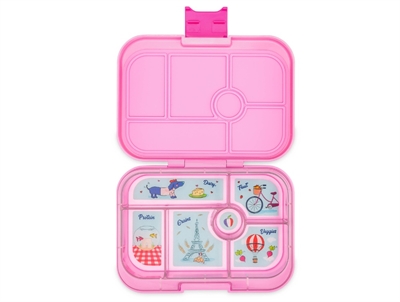 Yumbox malibu purple/mermaid tray 6-sections lunchbox Original