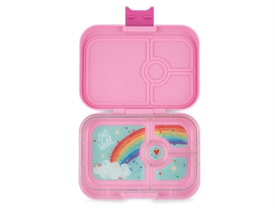Yumbox surf blue/dinosaur tray 4-sections lunchbox Panino