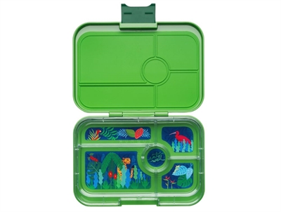Yumbox Tapas bento lunch box blue/jungle with 5 compartments