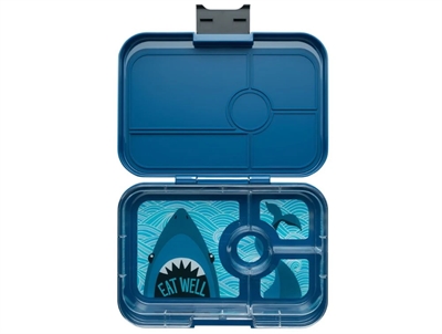 Yumbox Tapas bento lunch box blue/shark with 4 compartments